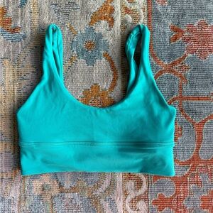 Lululemon Athletica Teal Crop Top
